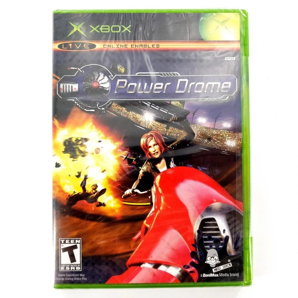 Powerdrome (Microsoft Xbox, 2004) Brand New Factory Sealed